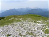 Alpengasthof Siebenhütten - Kordeževa glava (Peca)